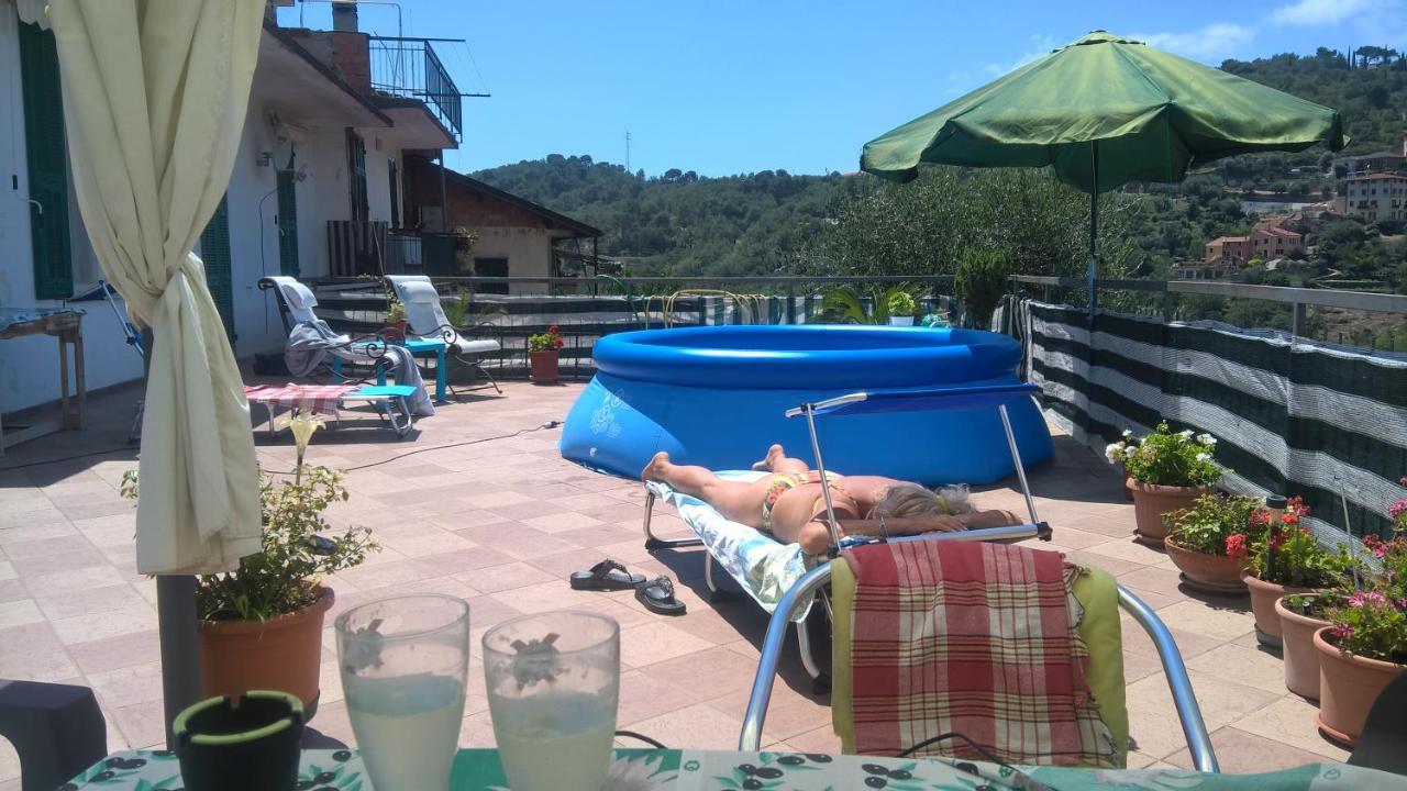 Bella Liguria Hotell Diano San Pietro Exteriör bild